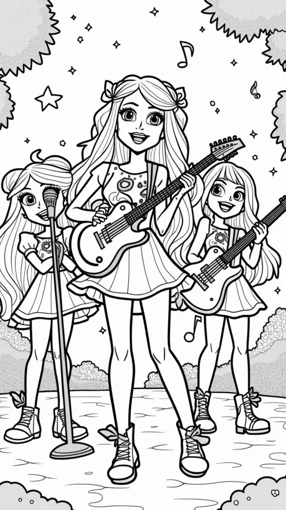 lolirock coloring pages